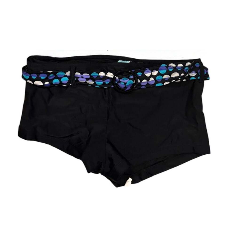 Marina West Swim Bottoms Womens Size XL Black Bikini Extra Large NWT